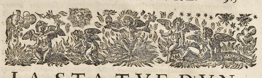An illustration from Les images ou tableaux de platte peinture des deux Philostrates sophistes grecs, et Les statues de Callistrate, 1637, leaf 934
