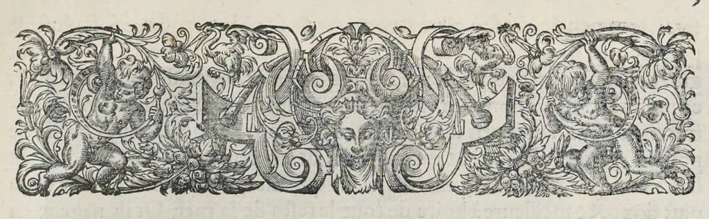 An illustration from Les images ou tableaux de platte peinture des deux Philostrates sophistes grecs, et Les statues de Callistrate, 1615, leaf 128