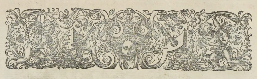 An illustration from Les images ou tableaux de platte peinture des deux Philostrates sophistes grecs, et Les statues de Callistrate, 1615, leaf 177