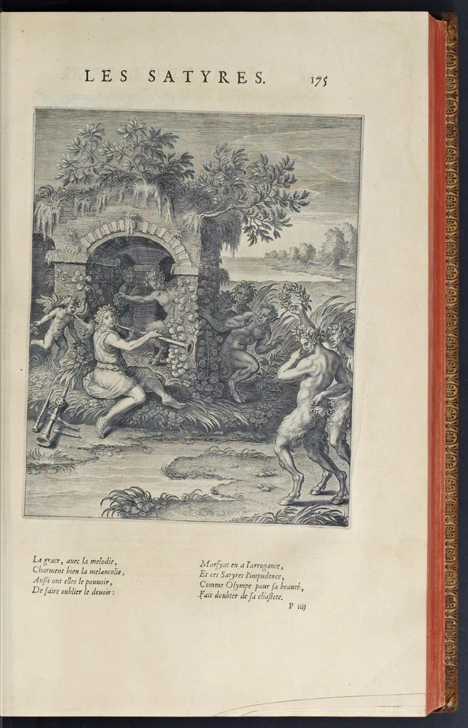 An illustration from Les images ou tableaux de platte peinture des deux Philostrates sophistes grecs, et Les statues de Callistrate, 1615, leaf 198
