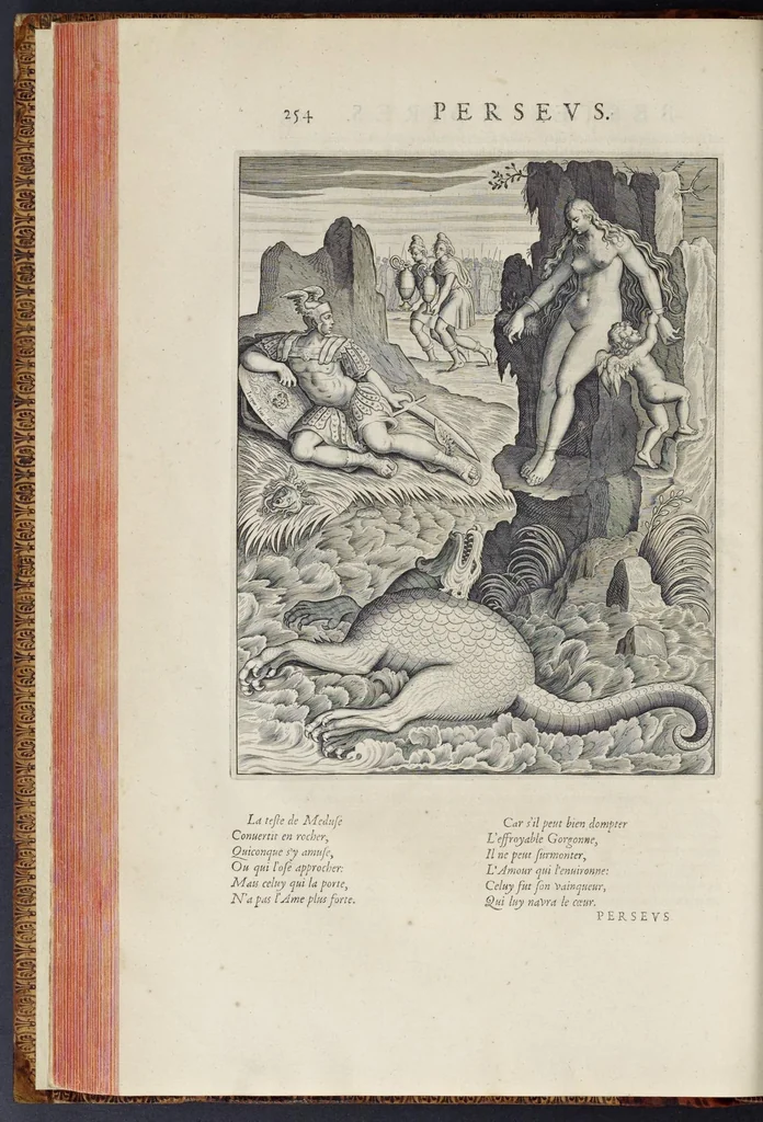 An illustration from Les images ou tableaux de platte peinture des deux Philostrates sophistes grecs, et Les statues de Callistrate, 1615, leaf 277