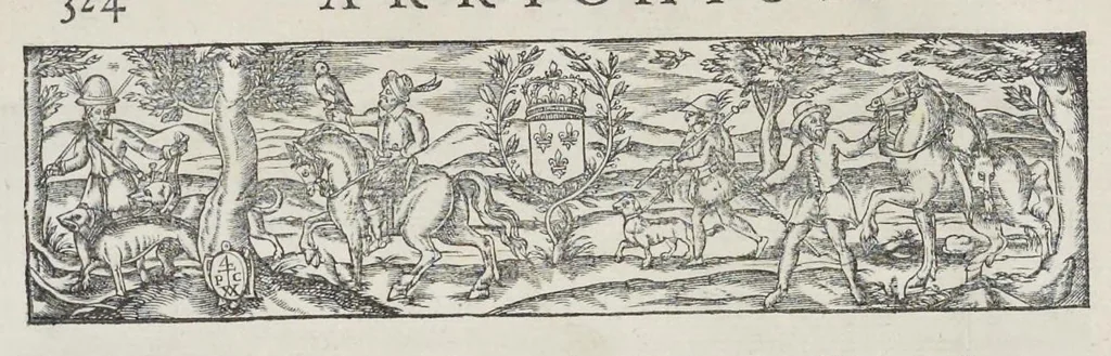 An illustration from Les images ou tableaux de platte peinture des deux Philostrates sophistes grecs, et Les statues de Callistrate, 1615, leaf 347