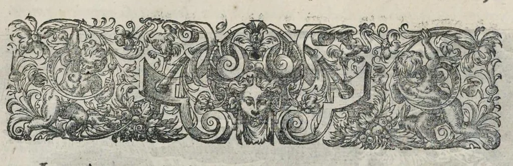 An illustration from Les images ou tableaux de platte peinture des deux Philostrates sophistes grecs, et Les statues de Callistrate, 1615, leaf 534
