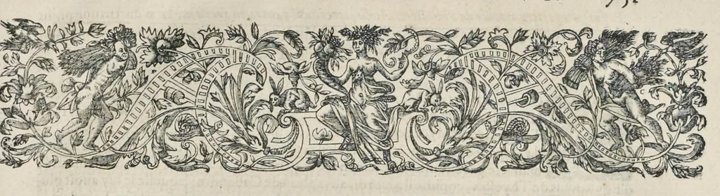 An illustration from Les images ou tableaux de platte peinture des deux Philostrates sophistes grecs, et Les statues de Callistrate, 1615, leaf 778