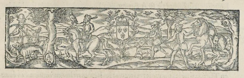 An illustration from Les images ou tableaux de platte peinture des deux Philostrates sophistes grecs, et Les statues de Callistrate, 1615, leaf 848