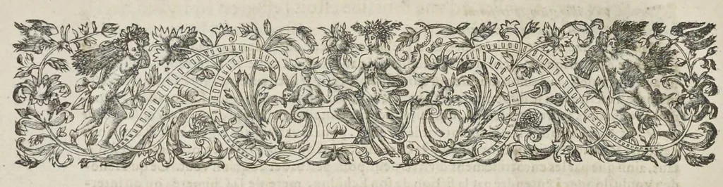 An illustration from Les images ou tableaux de platte peinture des deux Philostrates sophistes grecs, et Les statues de Callistrate, 1615, leaf 897