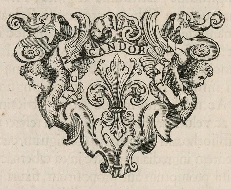 An illustration from Davidis Teniers Antuerpiensis, pictoris, et a cubiculis ser.mis principibus Leopoldo Guil. archiduci et Ioanni Austriaco, Theatrum pictorium : in quo exhibentur ipsius manu delineatae, eiusque curâ in aes incisae picturae archetipae italicae, quas ipse ser.mus archidux in pinacothecam suam Bruxellis collegit, 1660, leaf 9