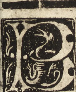 An illustration from Dits die excellente Cronike vā vlaenderē Beghinnende vā Liederick Buc den eersten Forestier tot dē laetstē, die door haer vrome feytē, namaels Grauē vā Vlaendrē ghemaect wordē, achteruolghende die rechte afcomste der voorsz grauē, tot desen onsen doorluchtichstē hoochghborē Keyser Karolo altijt v'meerder des rijcx geborē te Ghendt, etc, 1531, leaf 186