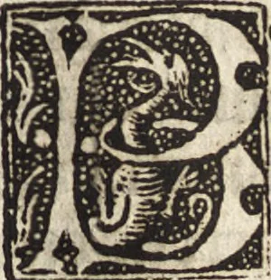 An illustration from Dits die excellente Cronike vā vlaenderē Beghinnende vā Liederick Buc den eersten Forestier tot dē laetstē, die door haer vrome feytē, namaels Grauē vā Vlaendrē ghemaect wordē, achteruolghende die rechte afcomste der voorsz grauē, tot desen onsen doorluchtichstē hoochghborē Keyser Karolo altijt v'meerder des rijcx geborē te Ghendt, etc, 1531, leaf 34