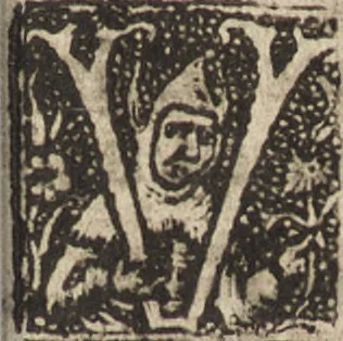 An illustration from Dits die excellente Cronike vā vlaenderē Beghinnende vā Liederick Buc den eersten Forestier tot dē laetstē, die door haer vrome feytē, namaels Grauē vā Vlaendrē ghemaect wordē, achteruolghende die rechte afcomste der voorsz grauē, tot desen onsen doorluchtichstē hoochghborē Keyser Karolo altijt v'meerder des rijcx geborē te Ghendt, etc, 1531, leaf 358