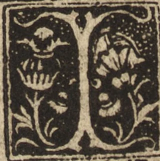 An illustration from Dits die excellente Cronike vā vlaenderē Beghinnende vā Liederick Buc den eersten Forestier tot dē laetstē, die door haer vrome feytē, namaels Grauē vā Vlaendrē ghemaect wordē, achteruolghende die rechte afcomste der voorsz grauē, tot desen onsen doorluchtichstē hoochghborē Keyser Karolo altijt v'meerder des rijcx geborē te Ghendt, etc, 1531, leaf 364