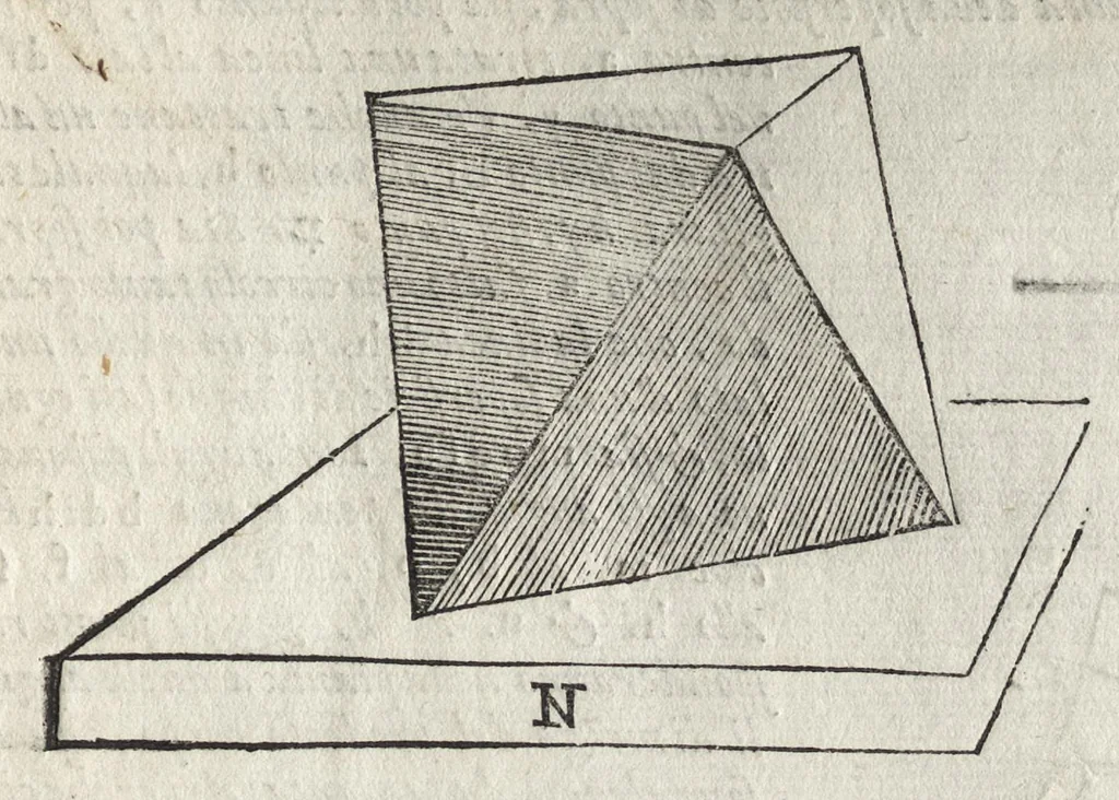 An illustration from La pratica della perspettiva : opera molto vtile a pittori, a scvltori, & ad architetti : con due tauole, una de' capitoli principali, l'altra delle cose piu notabili contenue nella presente opera, 1568, leaf 52