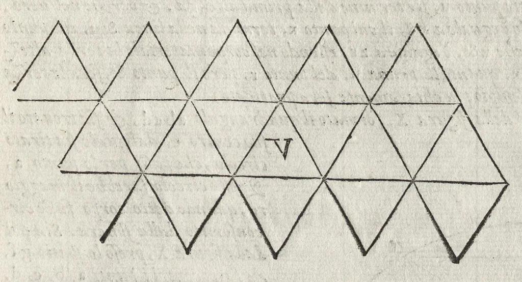 An illustration from La pratica della perspettiva : opera molto vtile a pittori, a scvltori, & ad architetti : con due tauole, una de' capitoli principali, l'altra delle cose piu notabili contenue nella presente opera, 1568, leaf 56