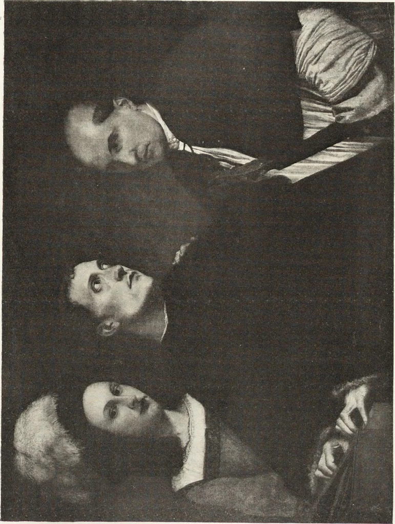 An illustration from The cicerone; an art guide to painting in Italy, for the use of travellers and students;, 1908, leaf 214