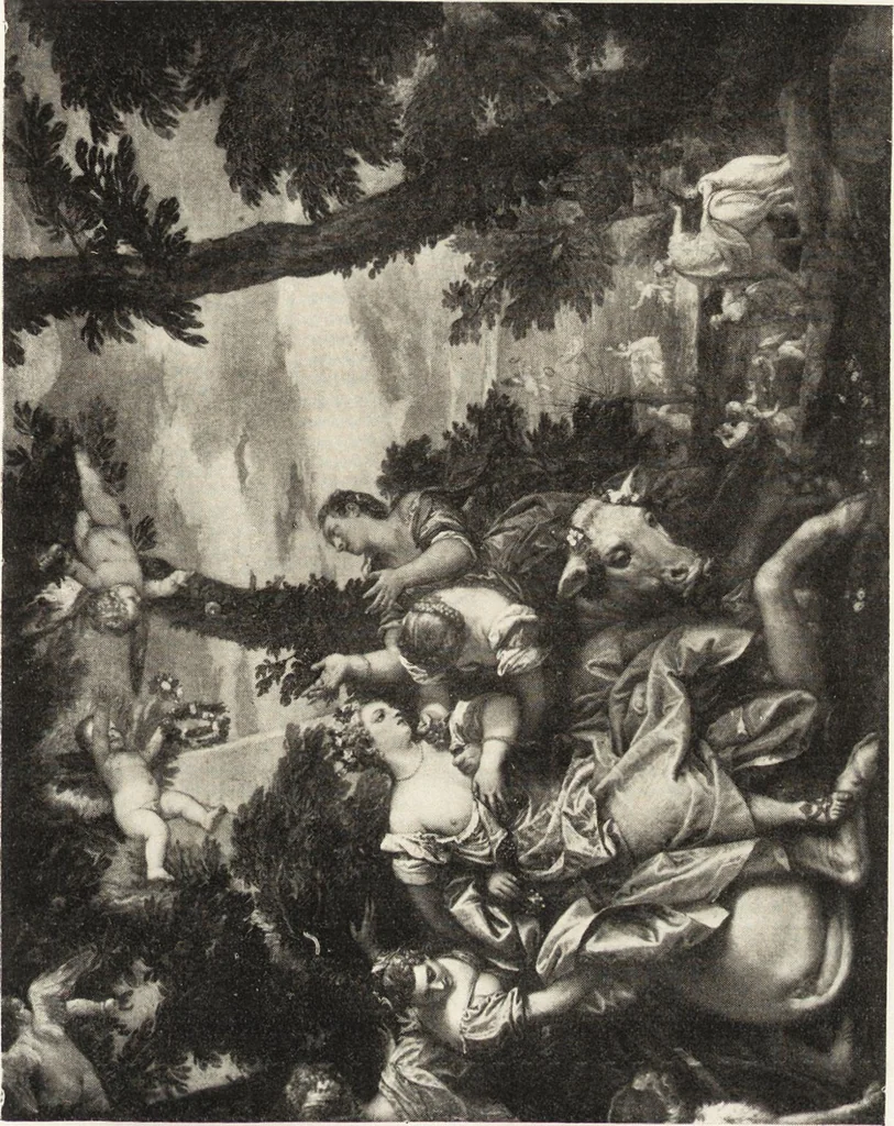 An illustration from The cicerone; an art guide to painting in Italy, for the use of travellers and students;, 1908, leaf 246