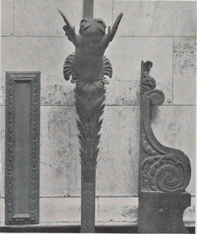 An illustration from Grinling Gibbons and the woodwork of his age (1648-1720), 1914, leaf 118