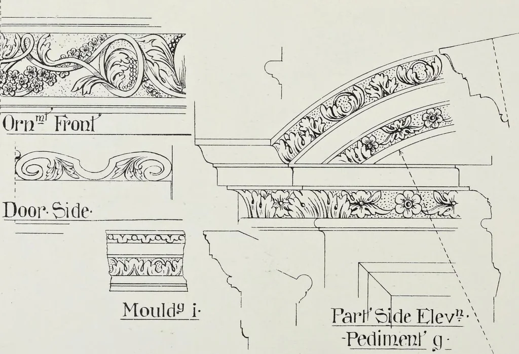 An illustration from Grinling Gibbons and the woodwork of his age (1648-1720), 1914, leaf 123
