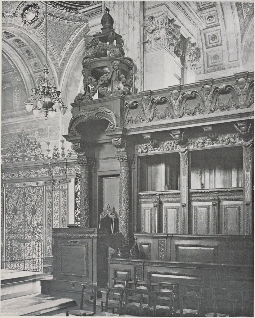 An illustration from Grinling Gibbons and the woodwork of his age (1648-1720), 1914, leaf 126