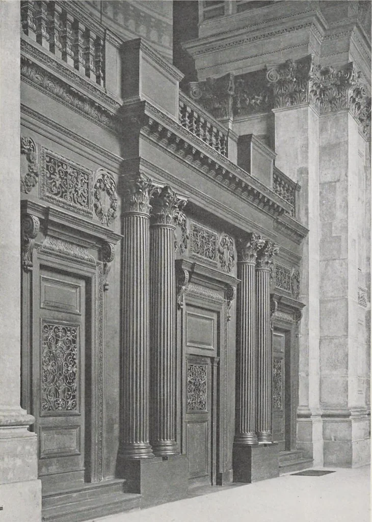 An illustration from Grinling Gibbons and the woodwork of his age (1648-1720), 1914, leaf 132