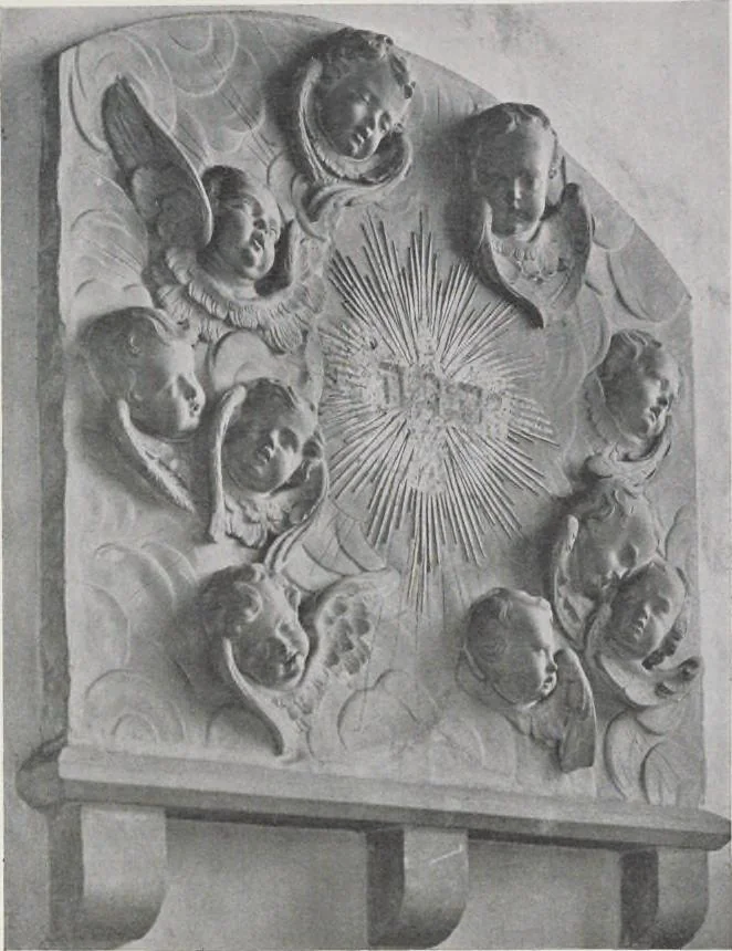 An illustration from Grinling Gibbons and the woodwork of his age (1648-1720), 1914, leaf 144