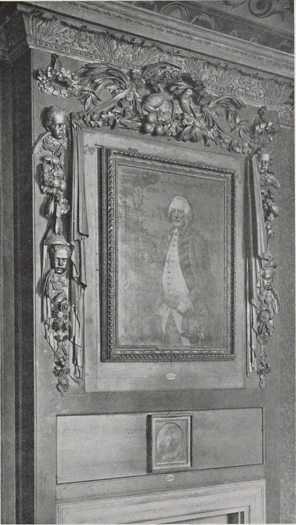 An illustration from Grinling Gibbons and the woodwork of his age (1648-1720), 1914, leaf 146