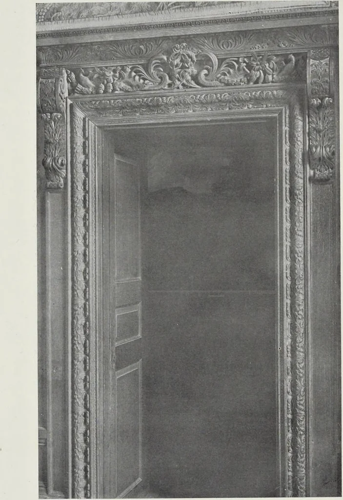 An illustration from Grinling Gibbons and the woodwork of his age (1648-1720), 1914, leaf 151