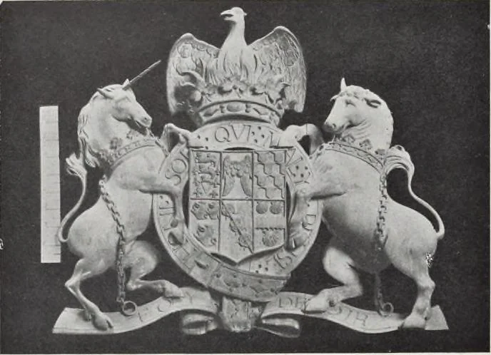 An illustration from Grinling Gibbons and the woodwork of his age (1648-1720), 1914, leaf 157