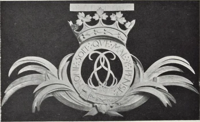 An illustration from Grinling Gibbons and the woodwork of his age (1648-1720), 1914, leaf 157
