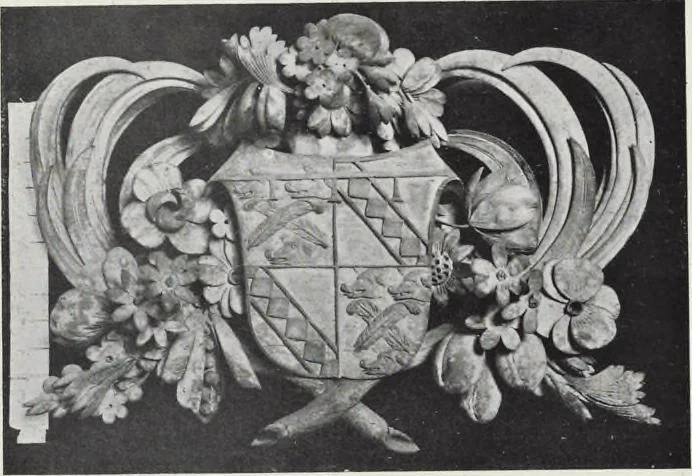 An illustration from Grinling Gibbons and the woodwork of his age (1648-1720), 1914, leaf 157