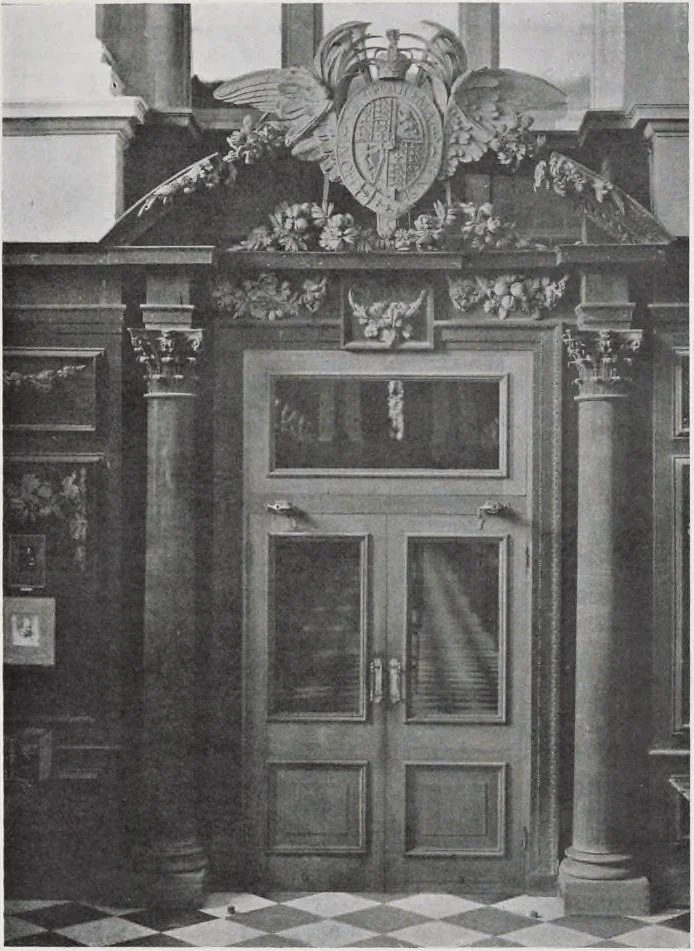 An illustration from Grinling Gibbons and the woodwork of his age (1648-1720), 1914, leaf 160