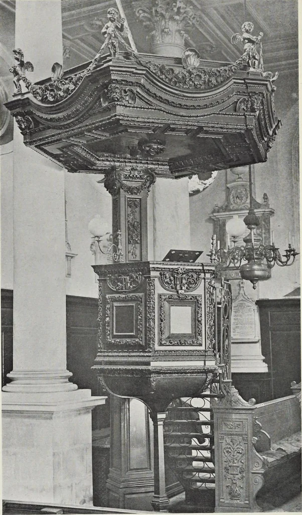 An illustration from Grinling Gibbons and the woodwork of his age (1648-1720), 1914, leaf 177