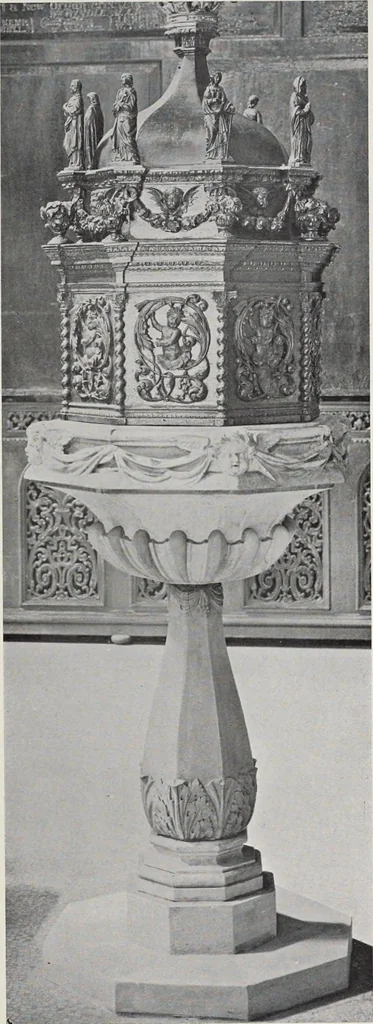 An illustration from Grinling Gibbons and the woodwork of his age (1648-1720), 1914, leaf 178