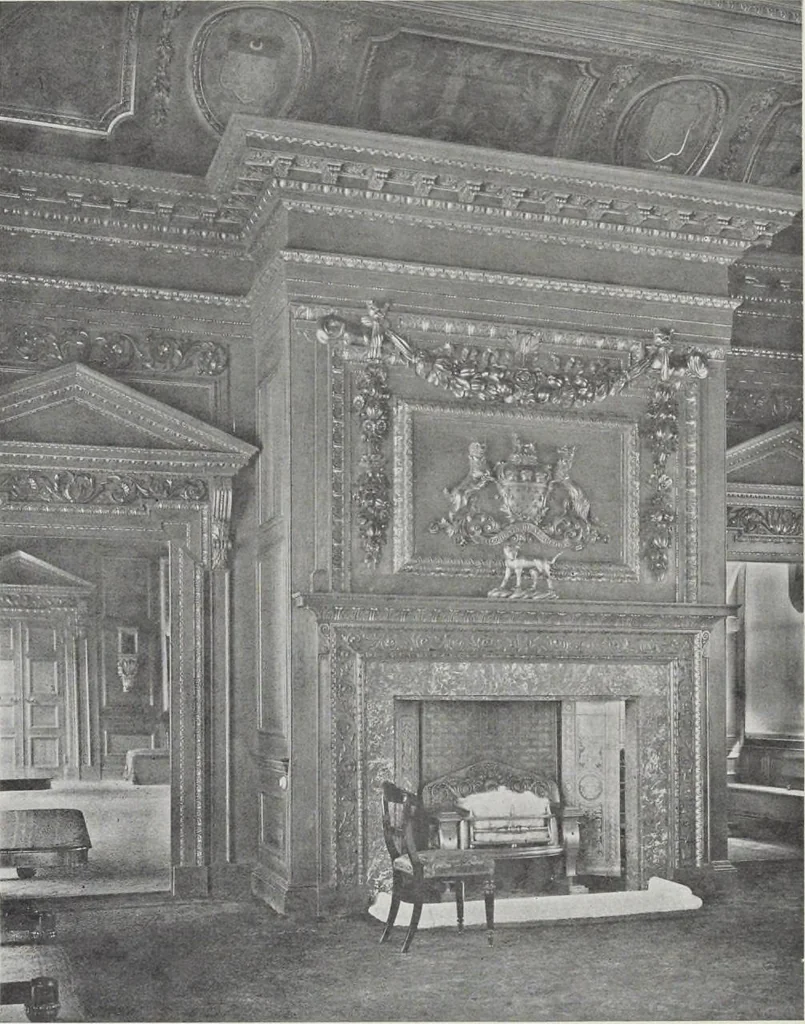 An illustration from Grinling Gibbons and the woodwork of his age (1648-1720), 1914, leaf 183