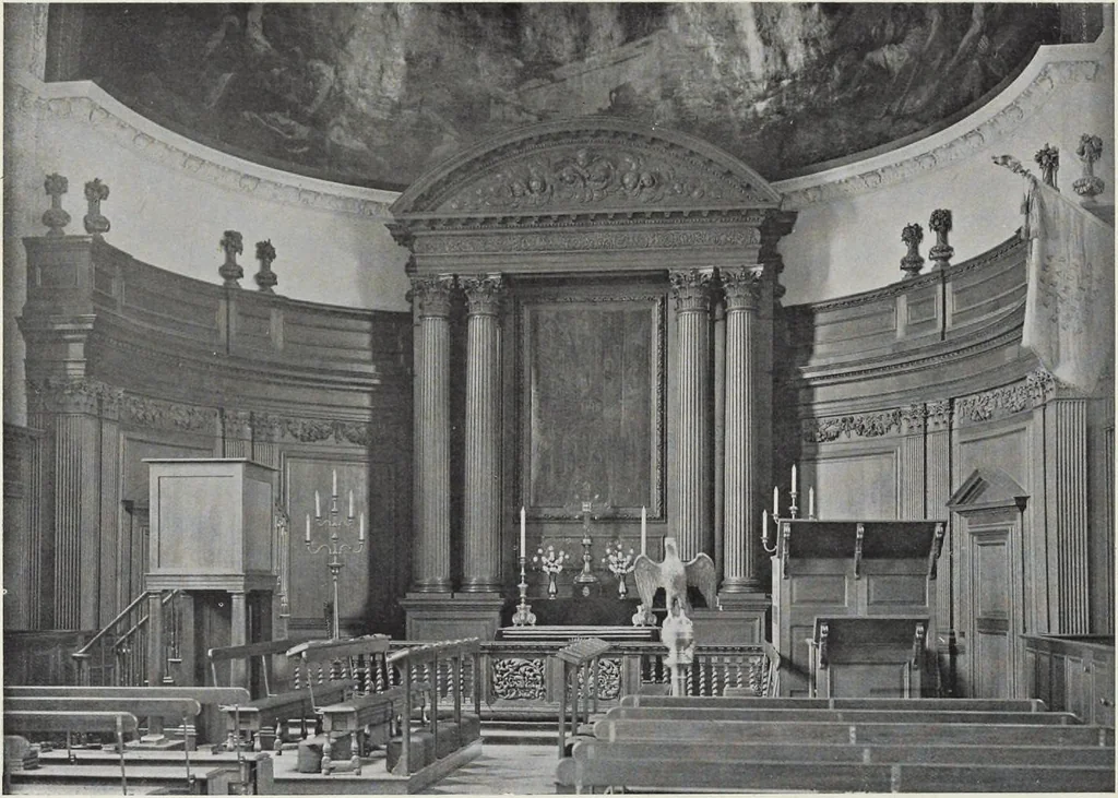 An illustration from Grinling Gibbons and the woodwork of his age (1648-1720), 1914, leaf 193