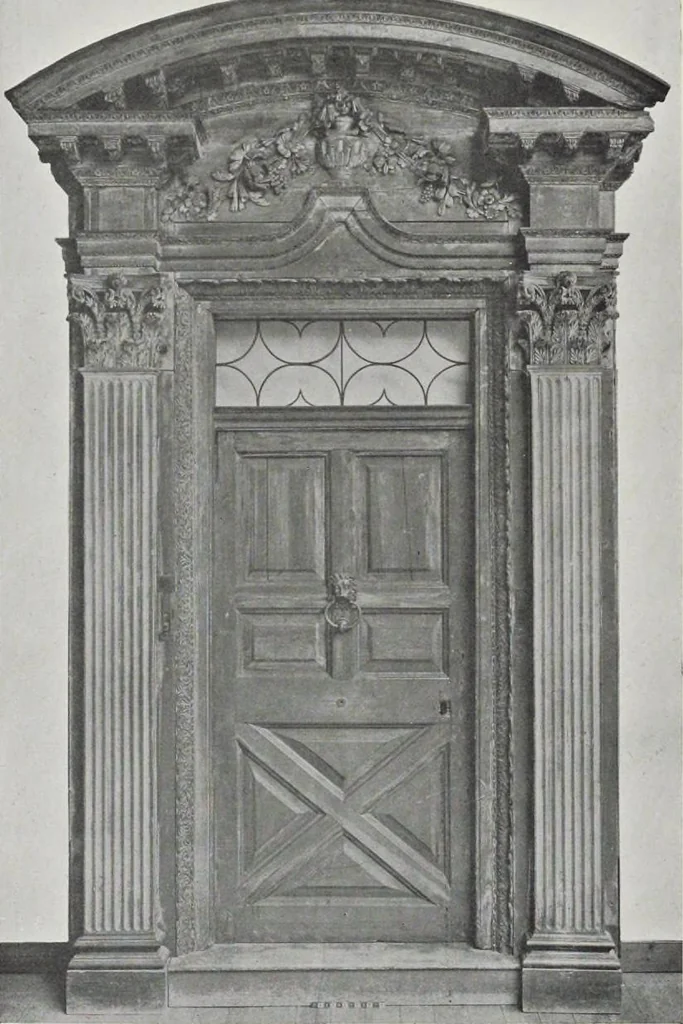 An illustration from Grinling Gibbons and the woodwork of his age (1648-1720), 1914, leaf 197