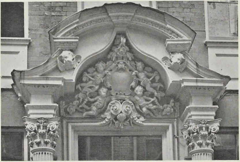 An illustration from Grinling Gibbons and the woodwork of his age (1648-1720), 1914, leaf 201