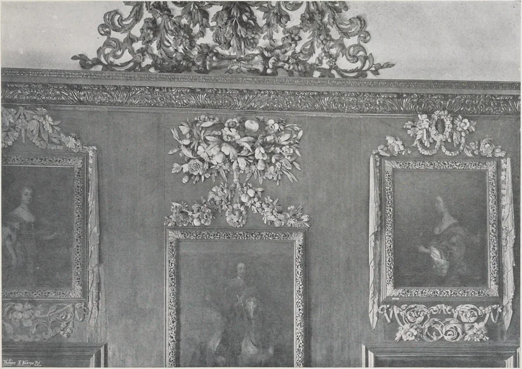 An illustration from Grinling Gibbons and the woodwork of his age (1648-1720), 1914, leaf 202