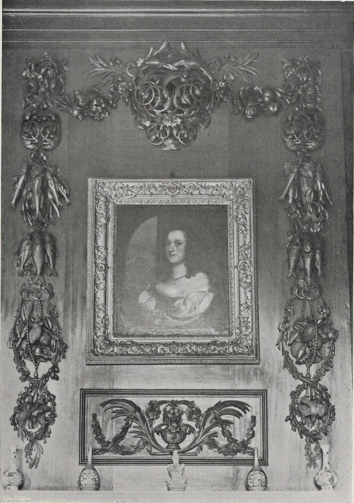 An illustration from Grinling Gibbons and the woodwork of his age (1648-1720), 1914, leaf 212