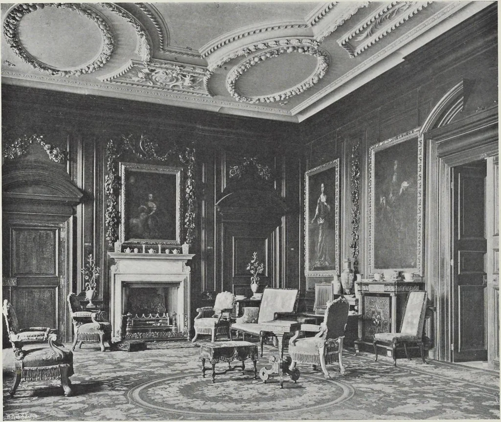 An illustration from Grinling Gibbons and the woodwork of his age (1648-1720), 1914, leaf 213