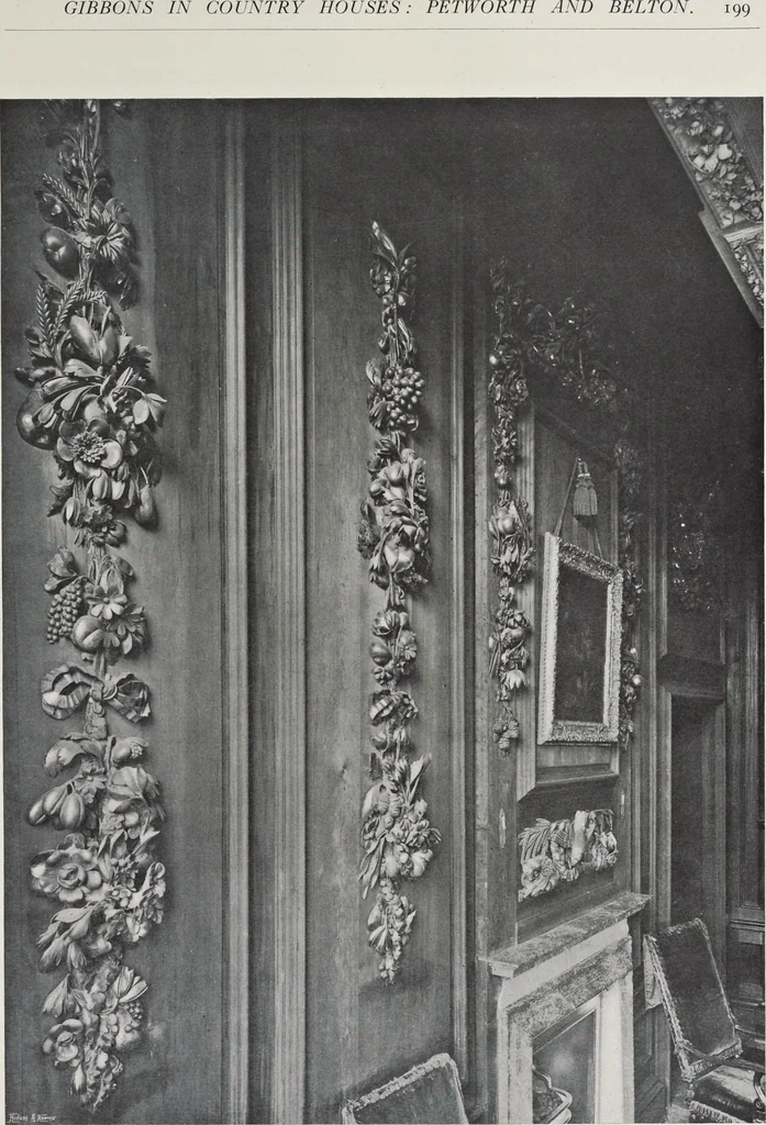 An illustration from Grinling Gibbons and the woodwork of his age (1648-1720), 1914, leaf 216