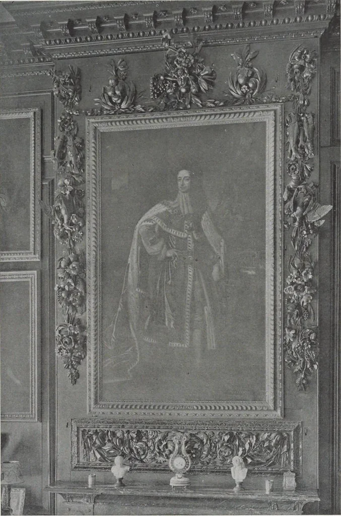 An illustration from Grinling Gibbons and the woodwork of his age (1648-1720), 1914, leaf 220