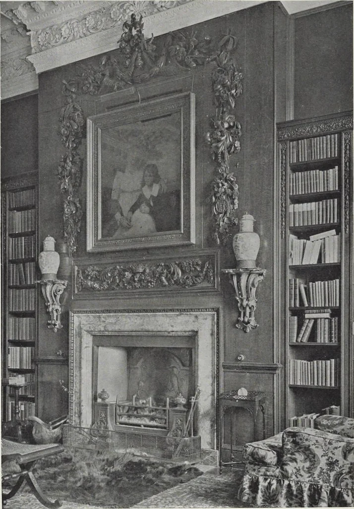 An illustration from Grinling Gibbons and the woodwork of his age (1648-1720), 1914, leaf 221