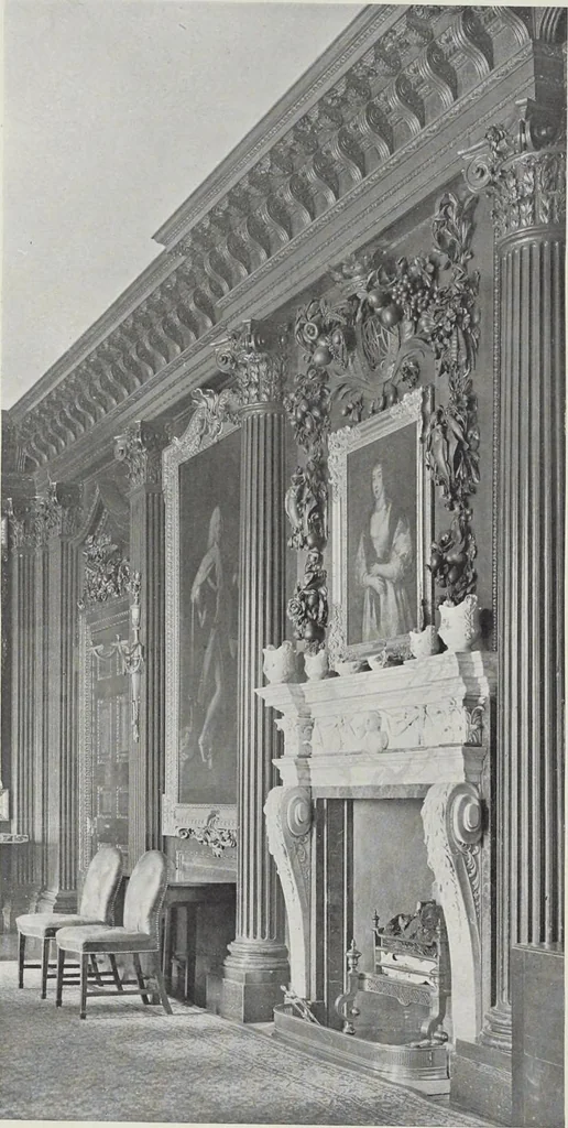 An illustration from Grinling Gibbons and the woodwork of his age (1648-1720), 1914, leaf 223
