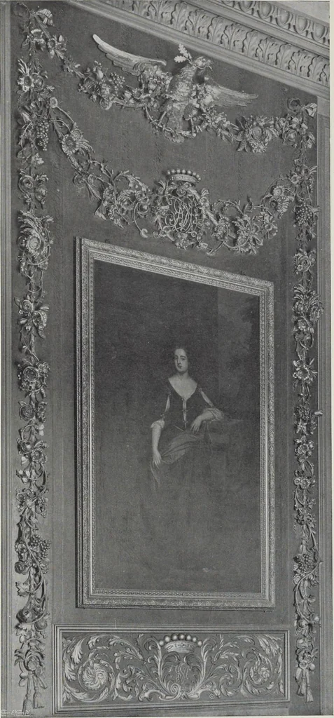 An illustration from Grinling Gibbons and the woodwork of his age (1648-1720), 1914, leaf 225