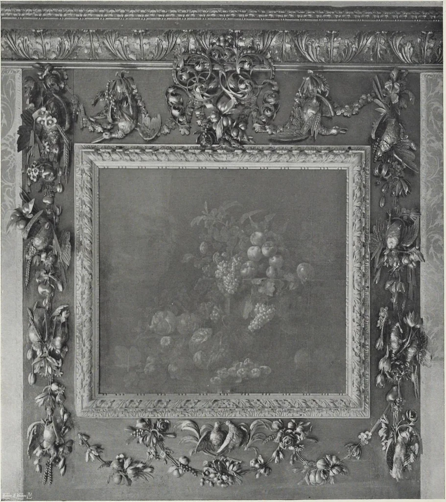 An illustration from Grinling Gibbons and the woodwork of his age (1648-1720), 1914, leaf 227