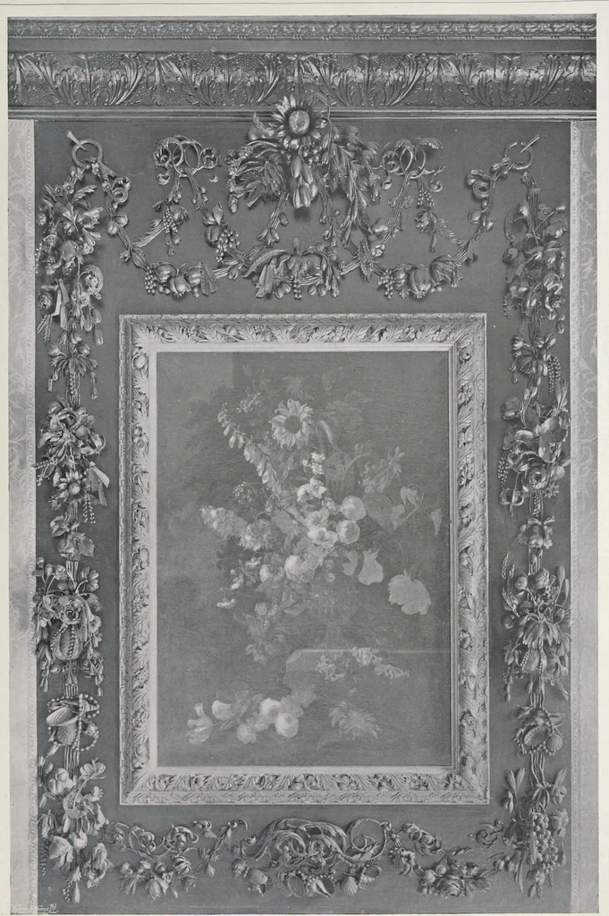 An illustration from Grinling Gibbons and the woodwork of his age (1648-1720), 1914, leaf 228