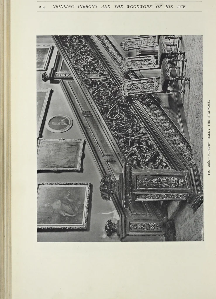 An illustration from Grinling Gibbons and the woodwork of his age (1648-1720), 1914, leaf 231