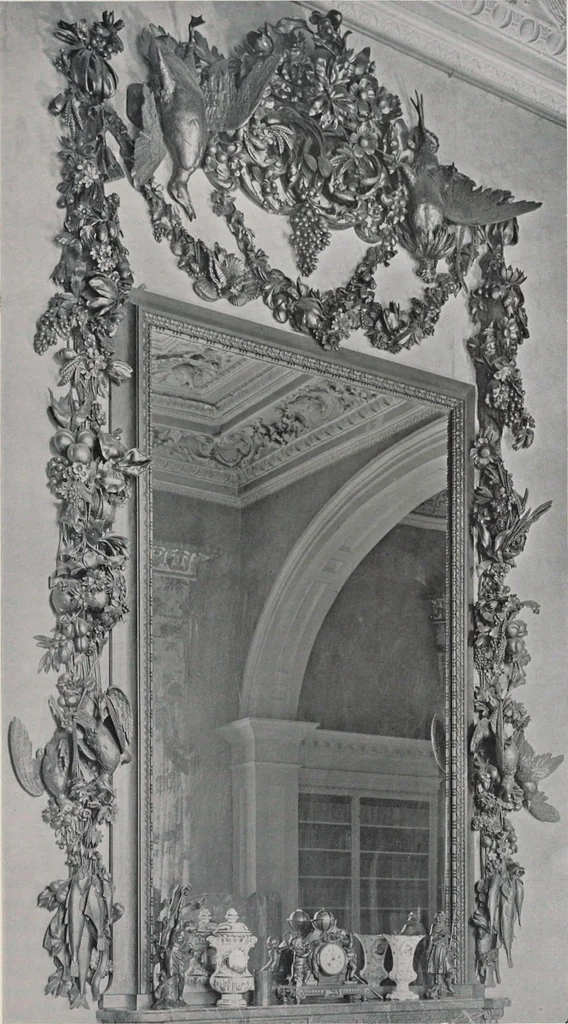An illustration from Grinling Gibbons and the woodwork of his age (1648-1720), 1914, leaf 232
