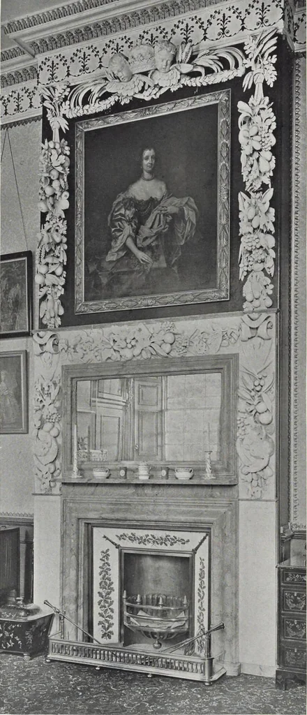 An illustration from Grinling Gibbons and the woodwork of his age (1648-1720), 1914, leaf 235