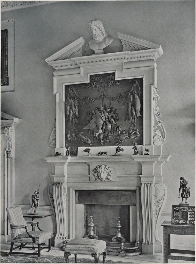 An illustration from Grinling Gibbons and the woodwork of his age (1648-1720), 1914, leaf 236